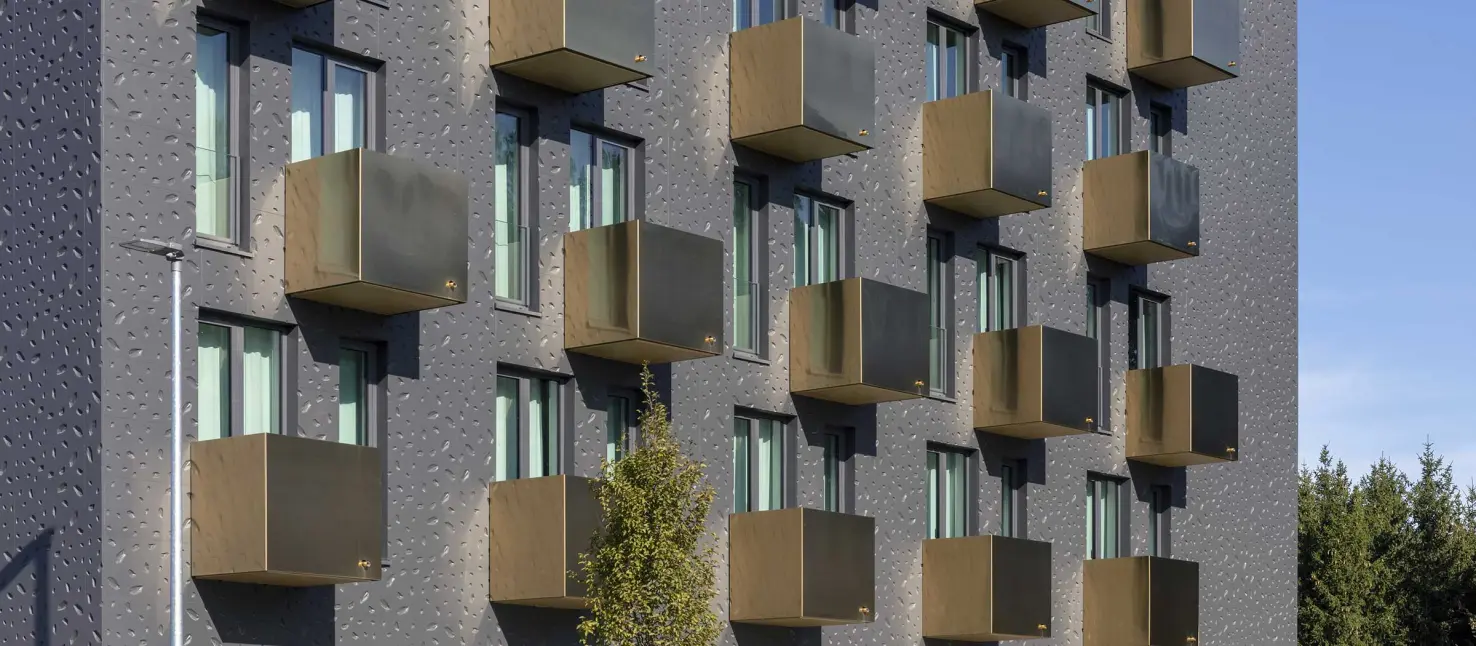 Oblikovanje fasade: ideje, materiali in barve 