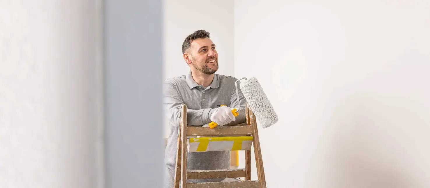 Pralna stenska barva: obrtnik se veseli popolne izbire pri izdelku StoColor PuraClean