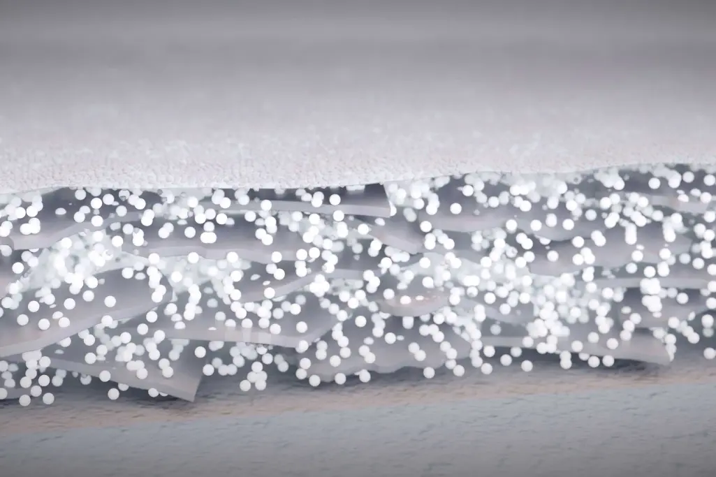 Vodoodporna stenska barva: struktura površine z majhnim vplivom vode, StoColor PuraClean