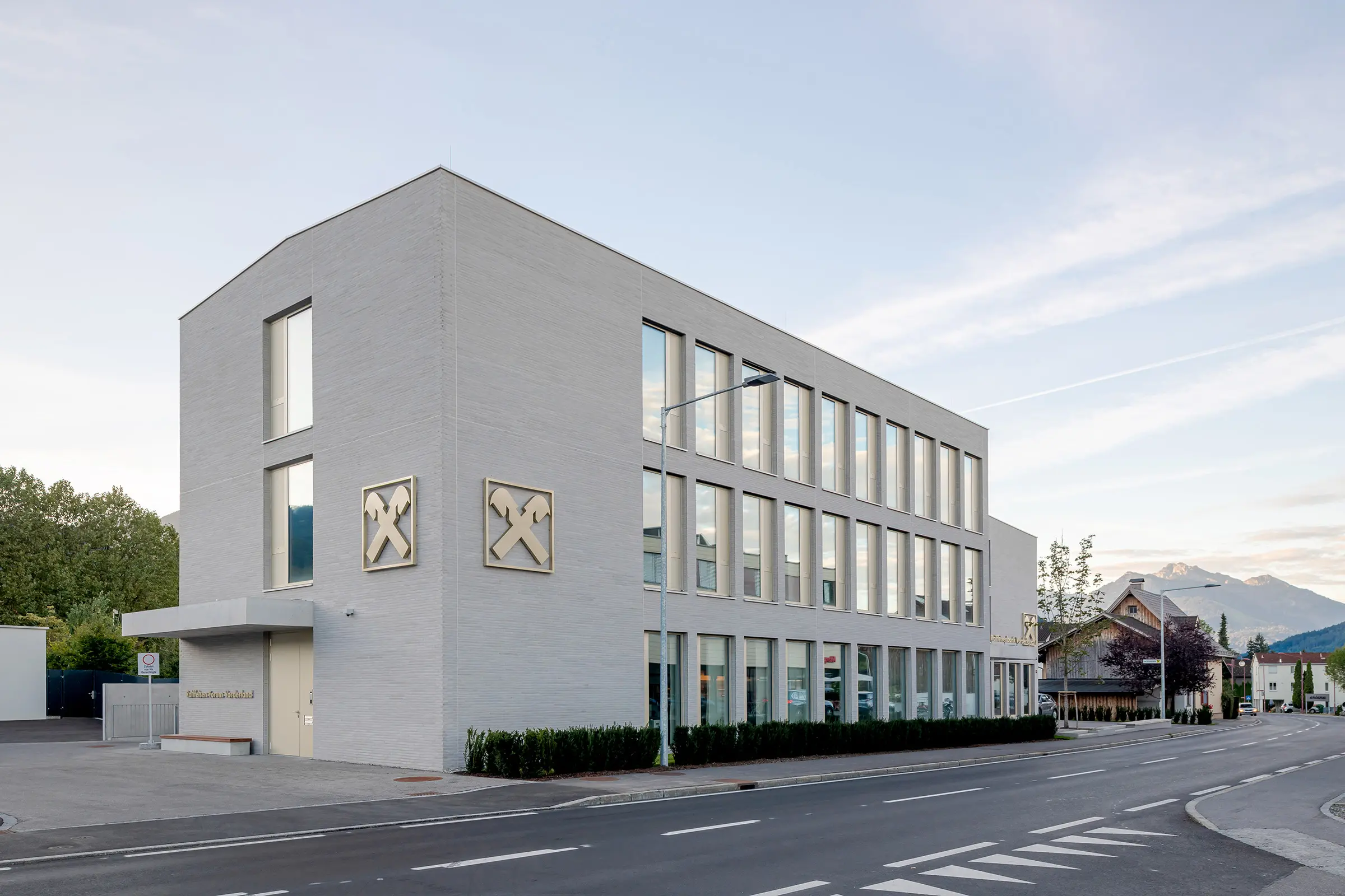 Stanovanjski objekt in poslovni objekt Akzent, Sulz, AT