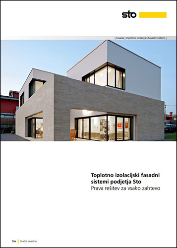 Toplotno izolacijski fasadni  sistemi podjetja Sto