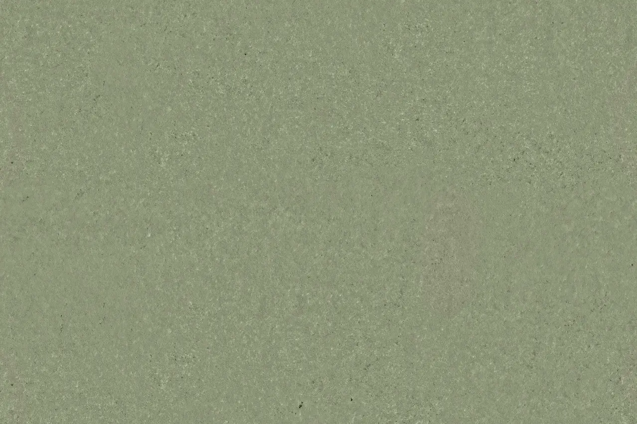 Površina barve Salvia Green, barvni odtenek Sto Interior Colors 24+, na ekološki izravnalni masi