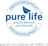 Pure life® ‒ emissionsgeprüft_de